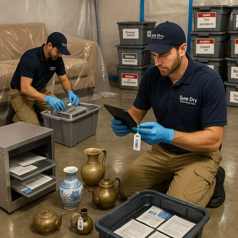 Content Protection and Restoration process in Bellows Falls, VT